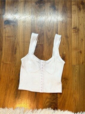 Forever21 white crop top